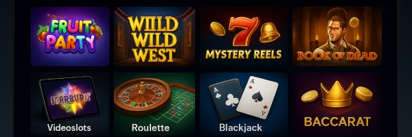 Spelaanbod bij Wizebets casino